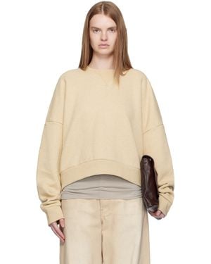 Entire studios Box Crew Sweatshirt - Natural