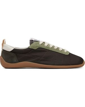 KENZO Baskets Basses Striker' Brunes - Vert