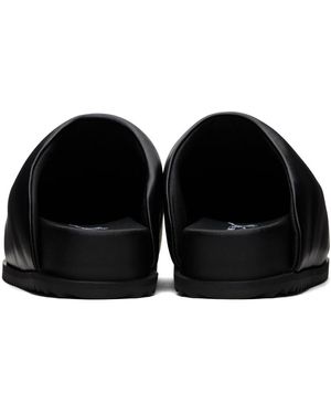 【関税込み】YUME YUME ブラック Goofy スリッポン YUME YUME Black Goofy Slip-on Loafers | REVERSIBLE