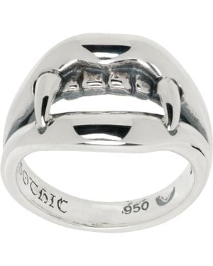 Yohji Yamamoto Vampire Fang Pinkie Ring - Metallic