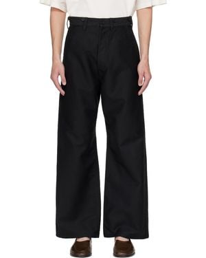 TAIGA TAKAHASHI Lot.204 Engineer Trousers - Black