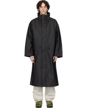 Rains Vision Longer Raincoat - Black