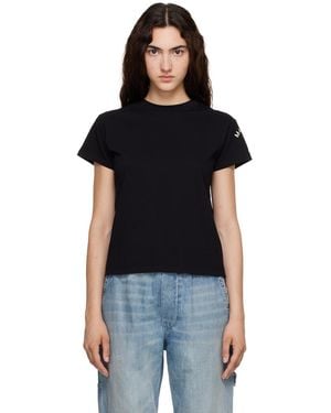 MM6 by Maison Margiela Mannequin-Print Cotton Jersey T-Shirt - Black
