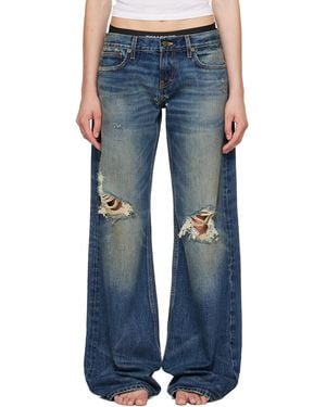 Raimundo Langlois Bootcut Jeans - Blue
