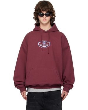 Vetements 'Brugge' Tourist Hoodie - Red