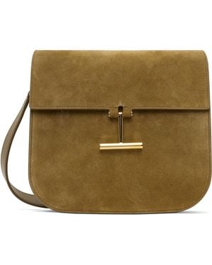 Tom Ford Khaki Medium Crossbody Bag - Green