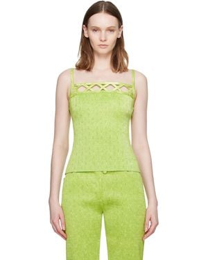 Super Yaya Lozanges Top - Green