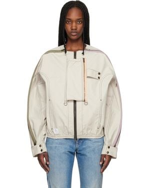 STEFAN COOKE Airshow Windbreaker Jacket - Blue