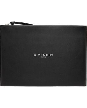 Givenchy Antigona Stamped Large Pouch - Black