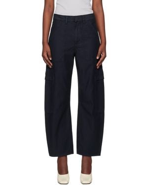 Citizens of Humanity Marcelle Low Slung Easy Cargo Trousers - Black