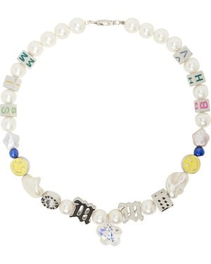 MISBHV La Beaded Choker - Metallic