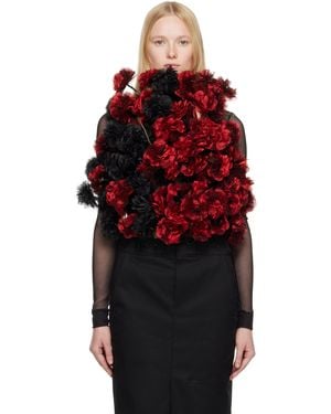 Noir Kei Ninomiya Floral Top - Red