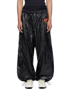 Lu'u Dan Shell Joggers - Black