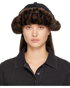 ANDERSSON BELL ブラック ノット キャップ