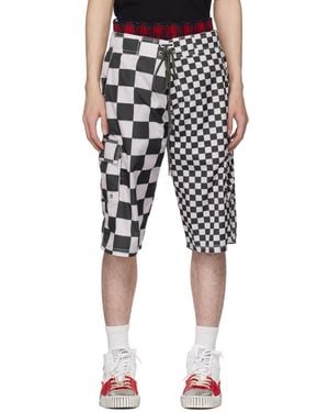 ERL Check Swim Shorts - Black