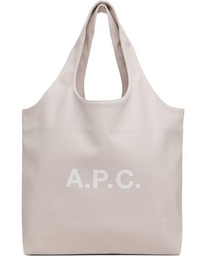 A.P.C. Ninon Tote - Gray