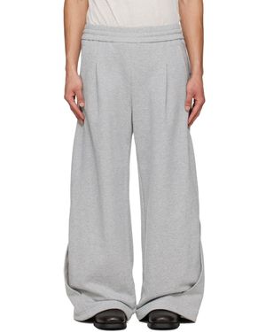 NULLUS Interweaved Sweatpants - White