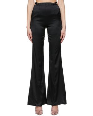 SUBSURFACE Ssense Exclusive Ribbon Trousers - Black