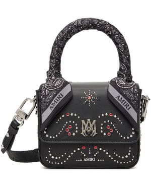Amiri Micro Ma Stud Bag - Black