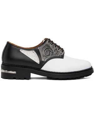 Toga Virilis Metal Plate Oxfords - Black