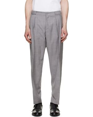 BOSS Pleated Trousers - Black