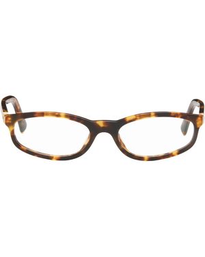 Miu Miu Cat-Eye Glasses - Brown