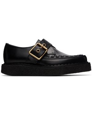 Vivienne Westwood George Cox Edition Point Toe Monkstraps - Black