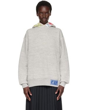 STEFAN COOKE Ag Spalding Edition Cb Patch Sideline Parka Hoodie - Grey