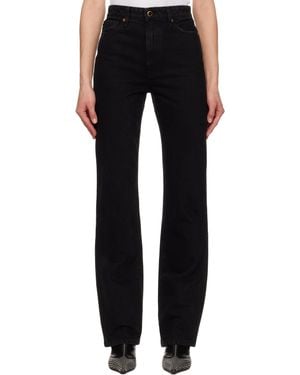 KHAITE ブラック Danielle ジーンズ