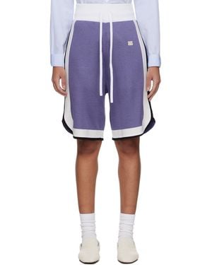 Wales Bonner Rio Shorts - Blue