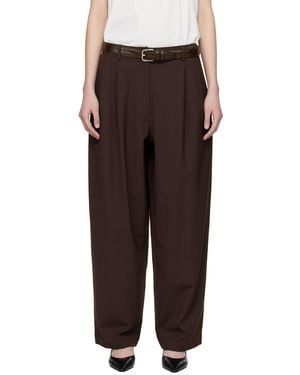 Cordera Tailored Masculine Trousers - Black