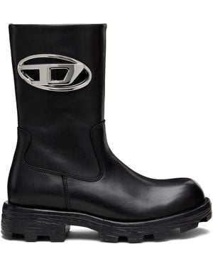 DIESEL D-Hammer Ankle Boots - Black