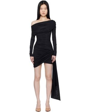 Blumarine Sash Minidress - Black