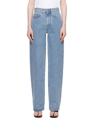 【関税込み】Loulou de Saison ブルー Jude ジーンズ Loulou De Saison jeans for Women | SSENSE