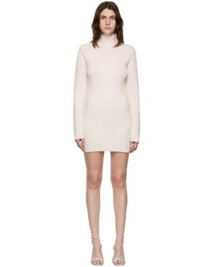 GAUGE81 Off-white Wool Herning Dress - Multicolor