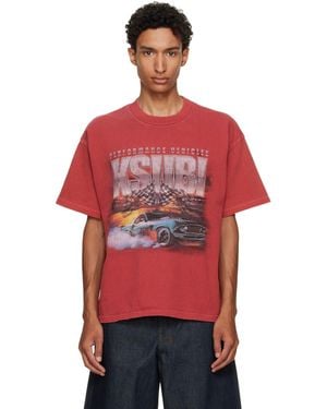 Ksubi Performance Ekcess S/S T-Shirt - Red