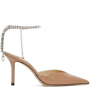 Jimmy Choo Saeda 85 ヒール - ブラック