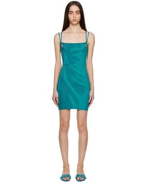 Ioannes Teardrop Minidress - Black