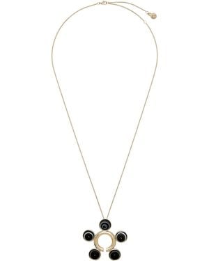 Lemaire Garment Ornament Necklace - Metallic