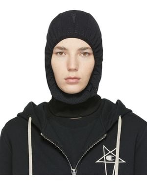 Rick Owens Passe-montagne noir édition champion
