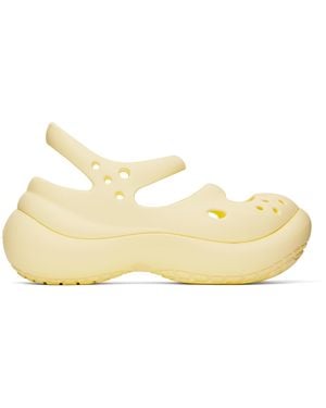 Crocs™ オフホワイト Phaedra ヒールサンダル - ブラック
