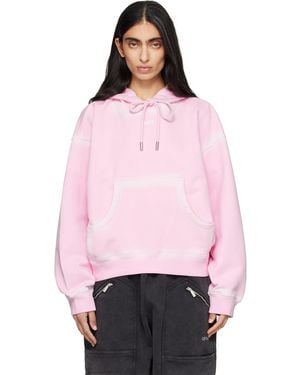 Off-White c/o Virgil Abloh Spray Off Stamp Over Hoodie - Pink