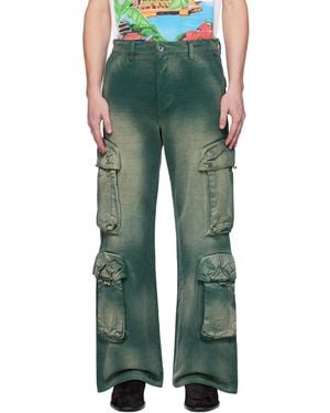 Amiri Faded Cargo Trousers - Green