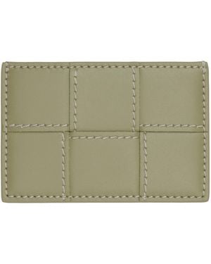 Bottega Veneta Cassette Credit Card Holder - Green