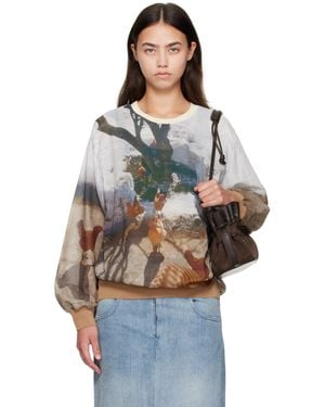 Bless Nº80 Holidaysnowchicken Long T-Shirt - Multicolour