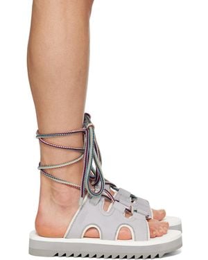 Suicoke Grey Ray-ab Sandals - Brown