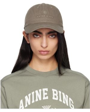 Anine Bing Jeremy Baseball Cap - Grey