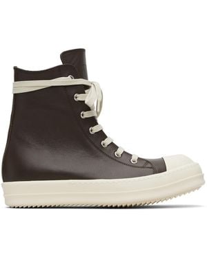 Rick Owens Temple Sneaks Trainers - Black