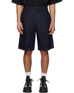 Jil Sander Lightweight Denim Shorts - Blue