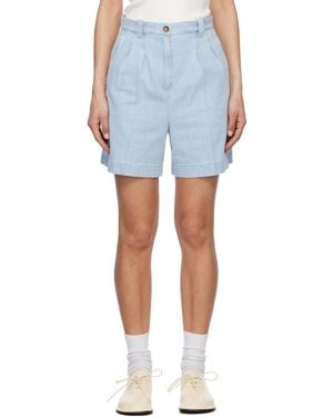 A.P.C. Nola Denim Shorts - Blue